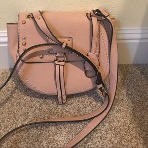 pale pink solesociety crossbody tote 🎀
